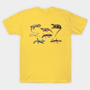 Reptiles Illustration T-Shirt